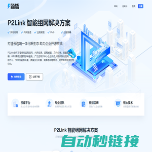 霹雳网络: P2Link 智能组网解决方案